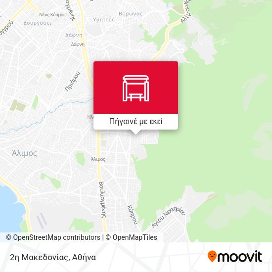 2η Μακεδονίας χάρτης