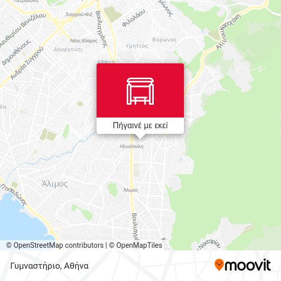 Γυμναστήριο χάρτης