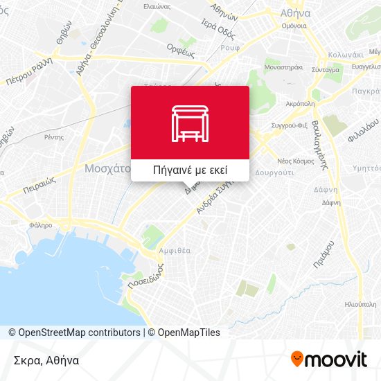 Σκρα χάρτης