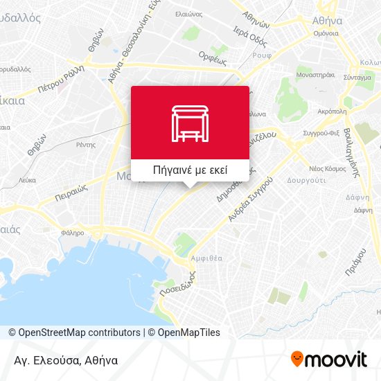 Αγ. Ελεούσα χάρτης