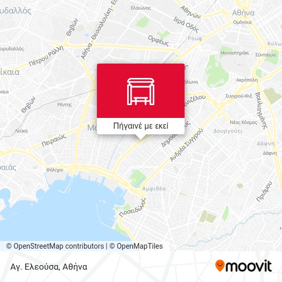 Αγ. Ελεούσα χάρτης