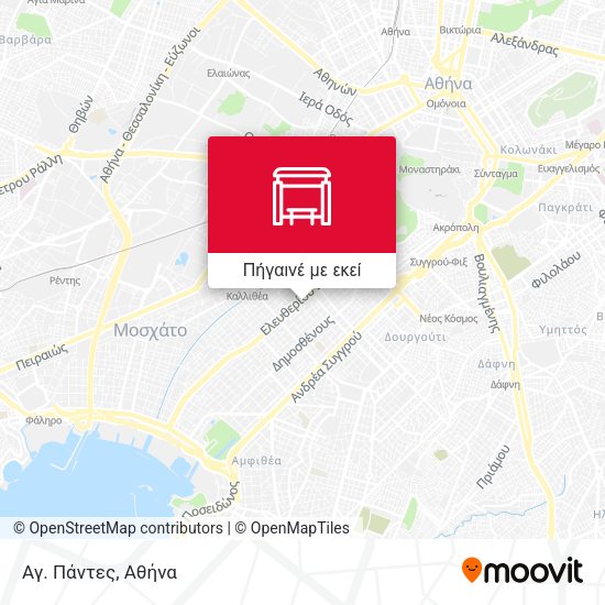 Αγ. Πάντες χάρτης