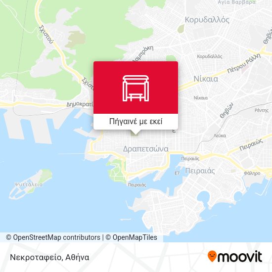 Νεκροταφείο χάρτης