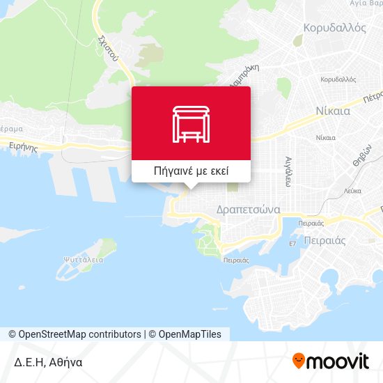 Δ.Ε.Η χάρτης