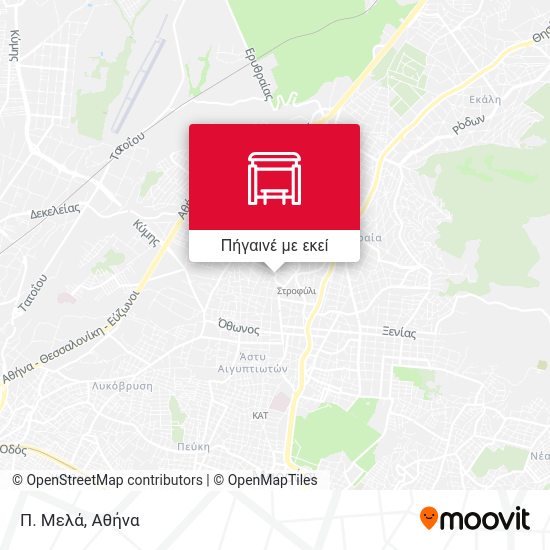 Π. Μελά χάρτης