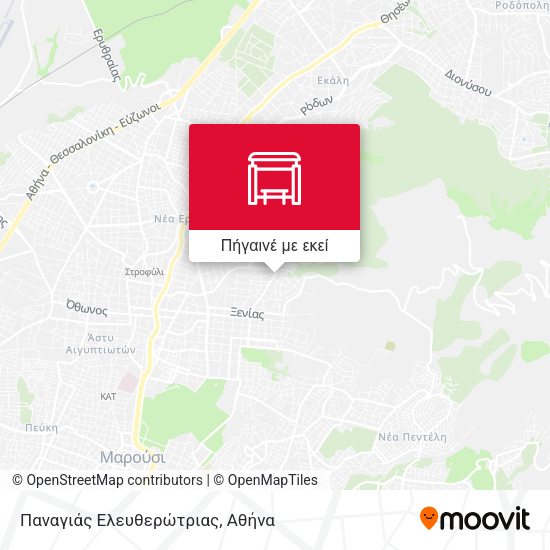 Παναγιάς Ελευθερώτριας χάρτης