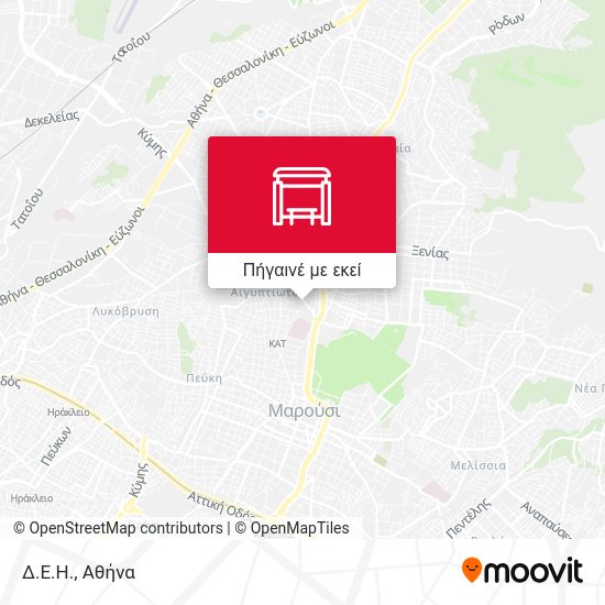 Δ.Ε.Η. χάρτης
