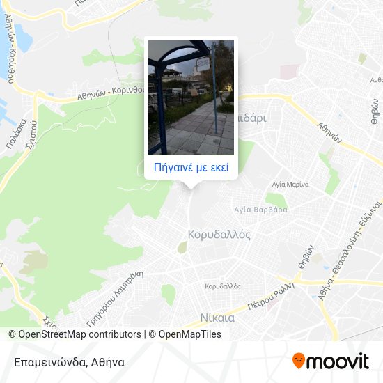 Επαμεινώνδα χάρτης