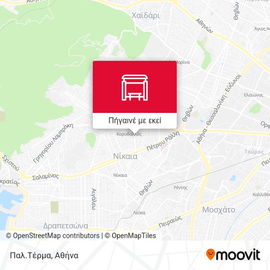 Παλ.Τέρμα χάρτης