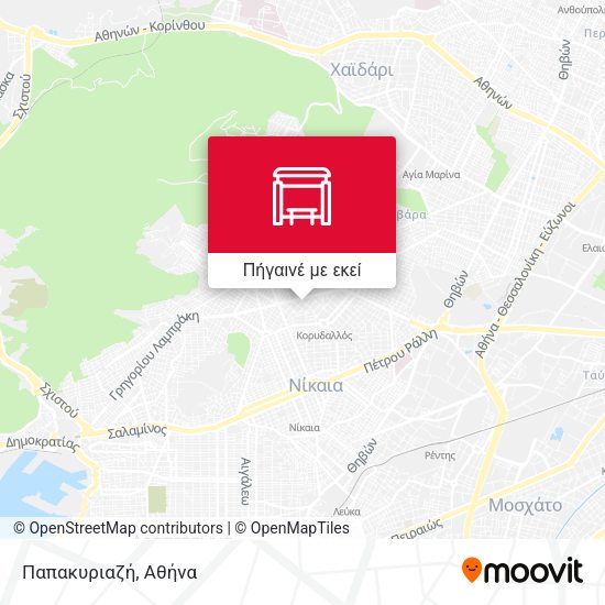 Παπακυριαζή χάρτης
