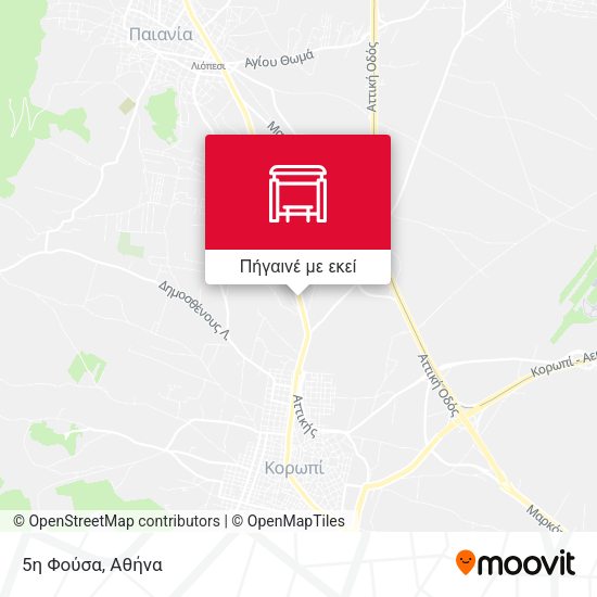 5η Φούσα χάρτης