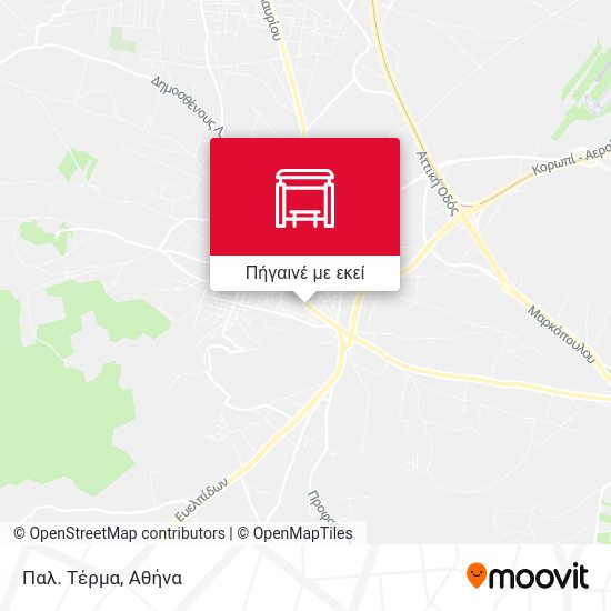 Παλ. Τέρμα χάρτης