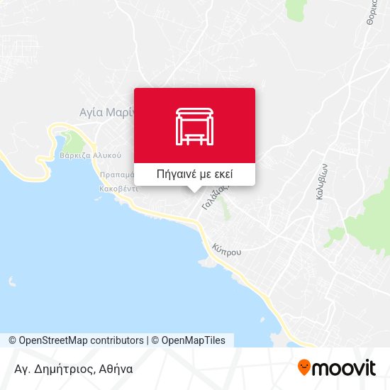 Αγ. Δημήτριος χάρτης