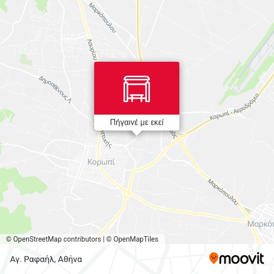 Αγ. Ραφαήλ χάρτης