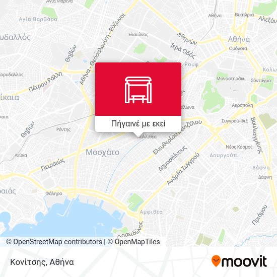 Κονίτσης χάρτης