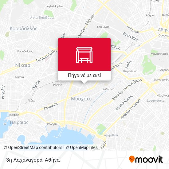 3η Λαχαναγορά χάρτης
