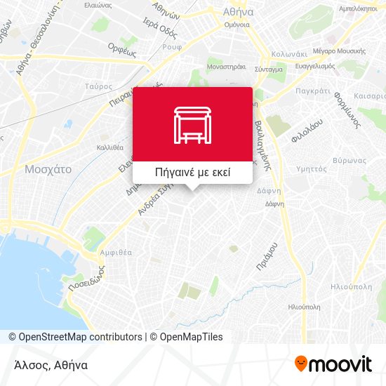 Άλσος χάρτης