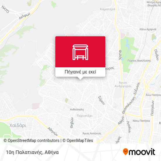 10η Παλατιανής χάρτης