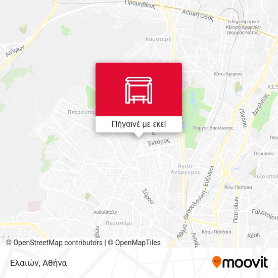 Ελαιών χάρτης