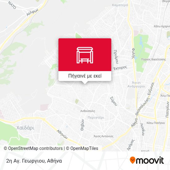 2η Αγ. Γεωργιου χάρτης
