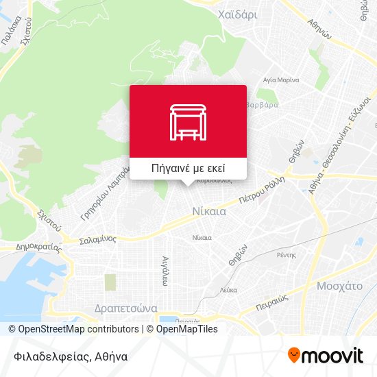Φιλαδελφείας χάρτης
