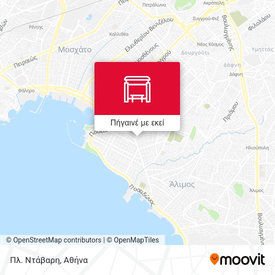 Πλ. Ντάβαρη χάρτης