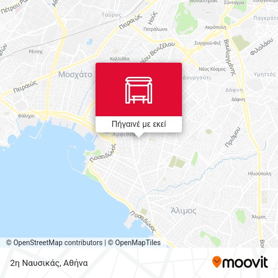 2η Ναυσικάς χάρτης