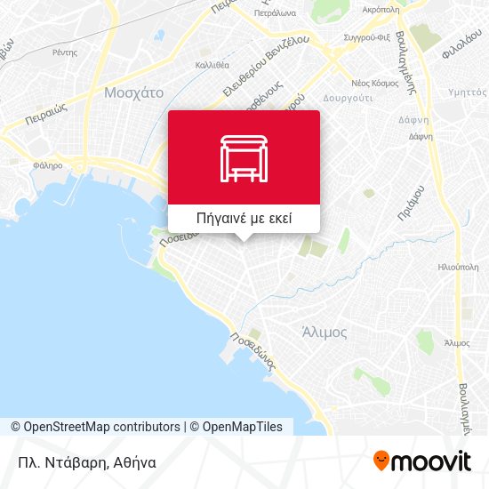 Πλ. Ντάβαρη χάρτης