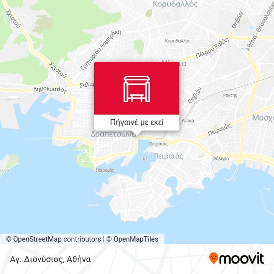 Αγ. Διονύσιος χάρτης