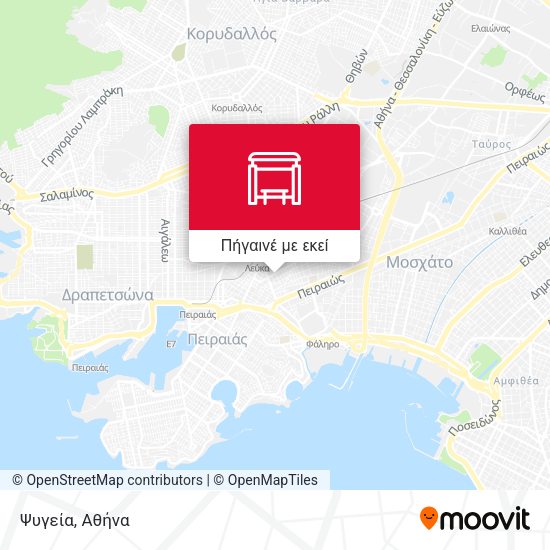 Ψυγεία χάρτης