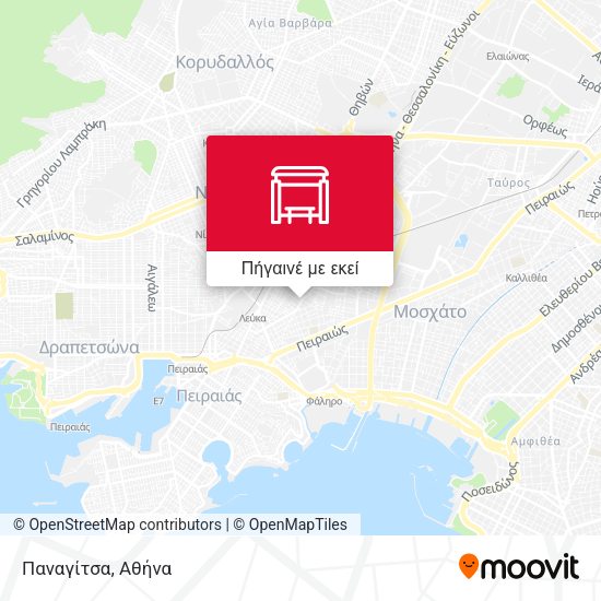 Παναγίτσα χάρτης