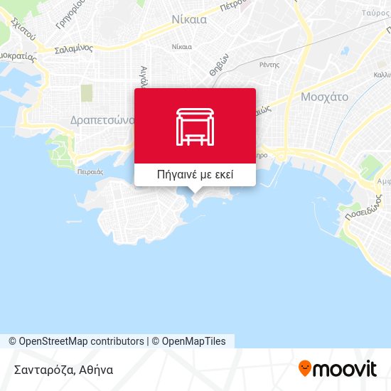 Σανταρόζα χάρτης