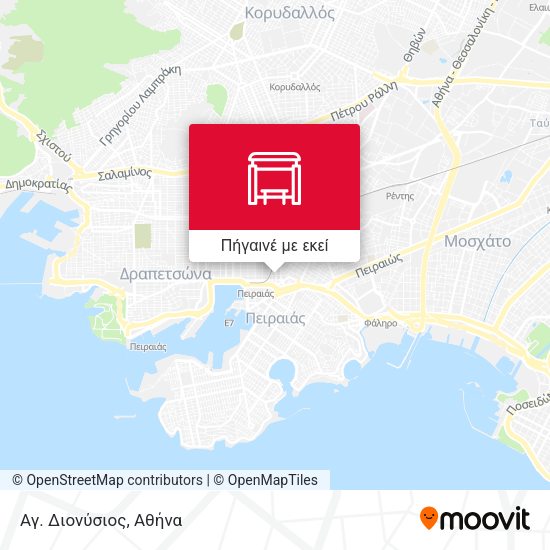 Αγ. Διονύσιος χάρτης
