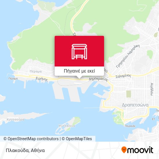 Πλακούδα χάρτης