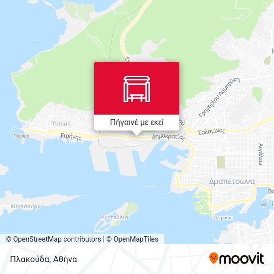 Πλακούδα χάρτης