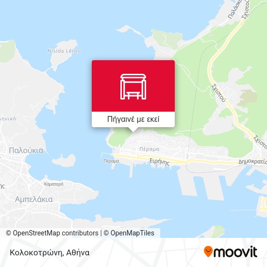 Κολοκοτρώνη χάρτης