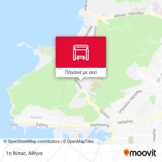 1η Βίπας χάρτης