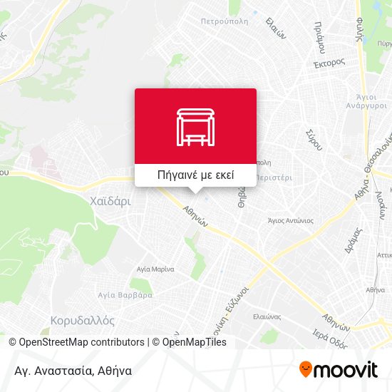 Αγ. Αναστασία χάρτης