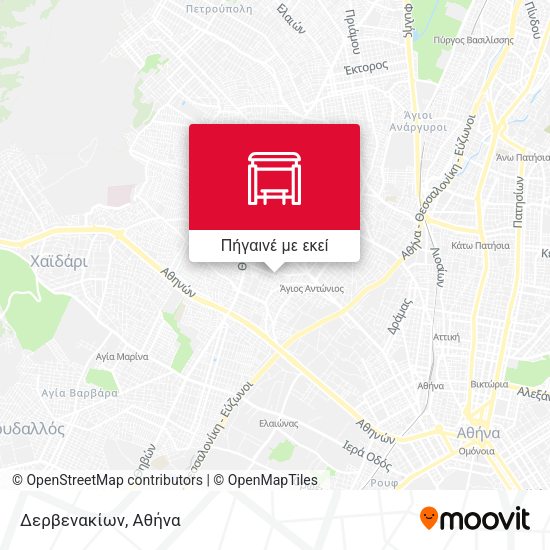 Δερβενακίων χάρτης