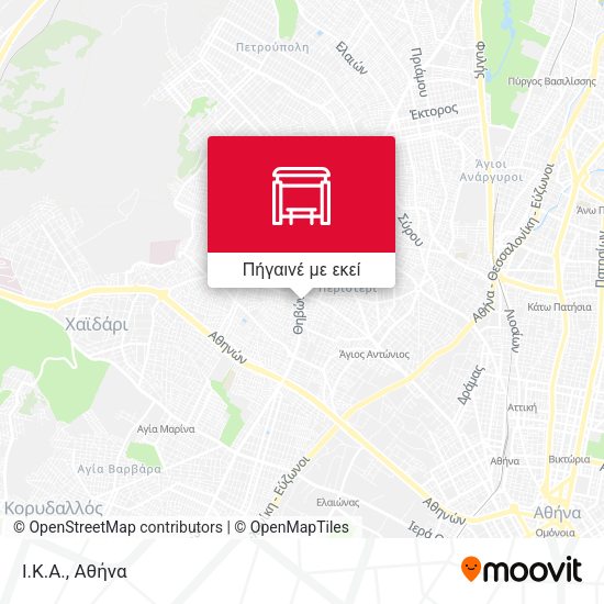 Ι.Κ.Α. χάρτης