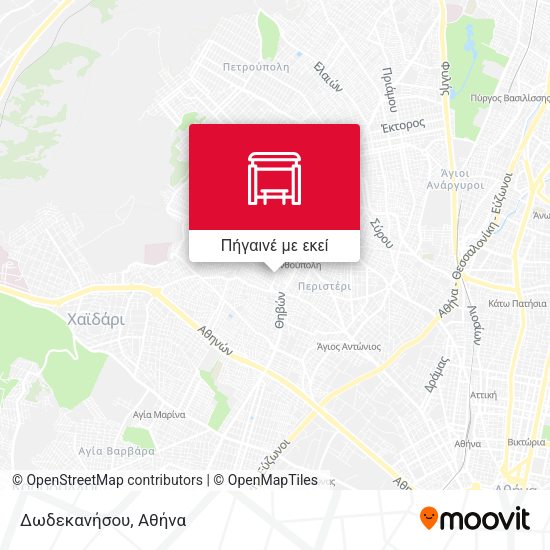 Δωδεκανήσου χάρτης