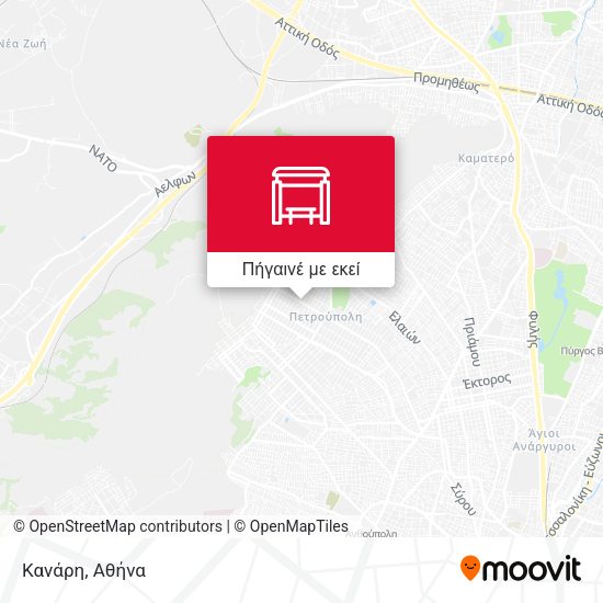 Κανάρη χάρτης