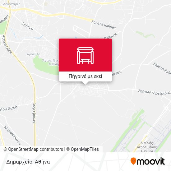 Δημαρχείο χάρτης