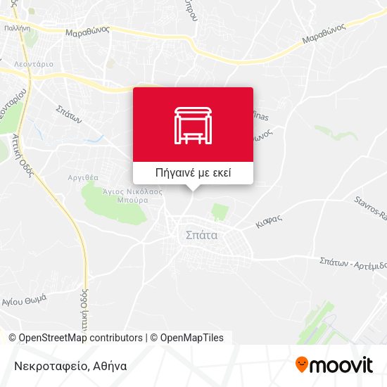 Νεκροταφείο χάρτης