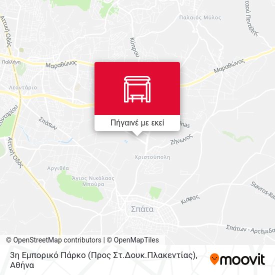 3η Εμπορικό Πάρκο (Προς Στ.Δουκ.Πλακεντίας) χάρτης
