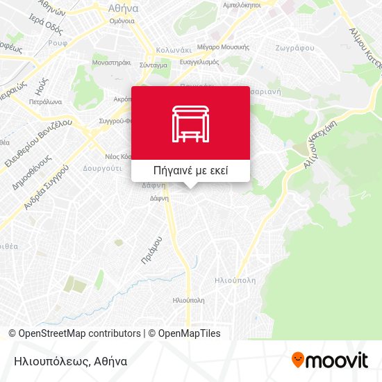 Ηλιουπόλεως χάρτης