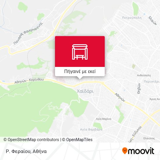 Ρ. Φεραίου χάρτης