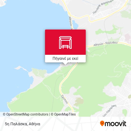 5η Παλάσκα χάρτης