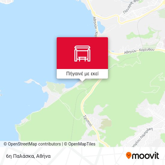 6η Παλάσκα χάρτης