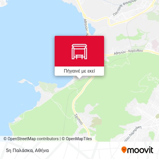 5η Παλάσκα χάρτης
